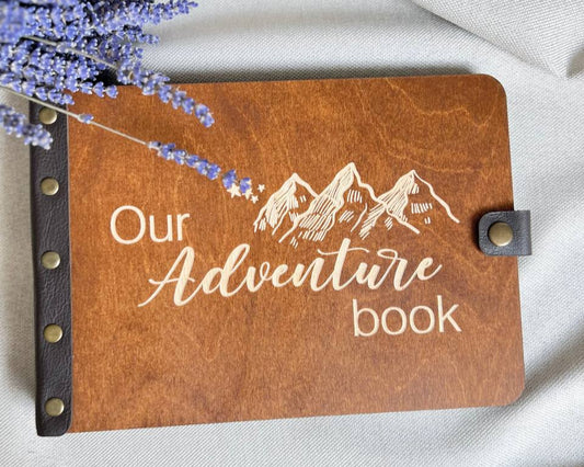 Our Adventure Book Unique Christmas gift for family moments